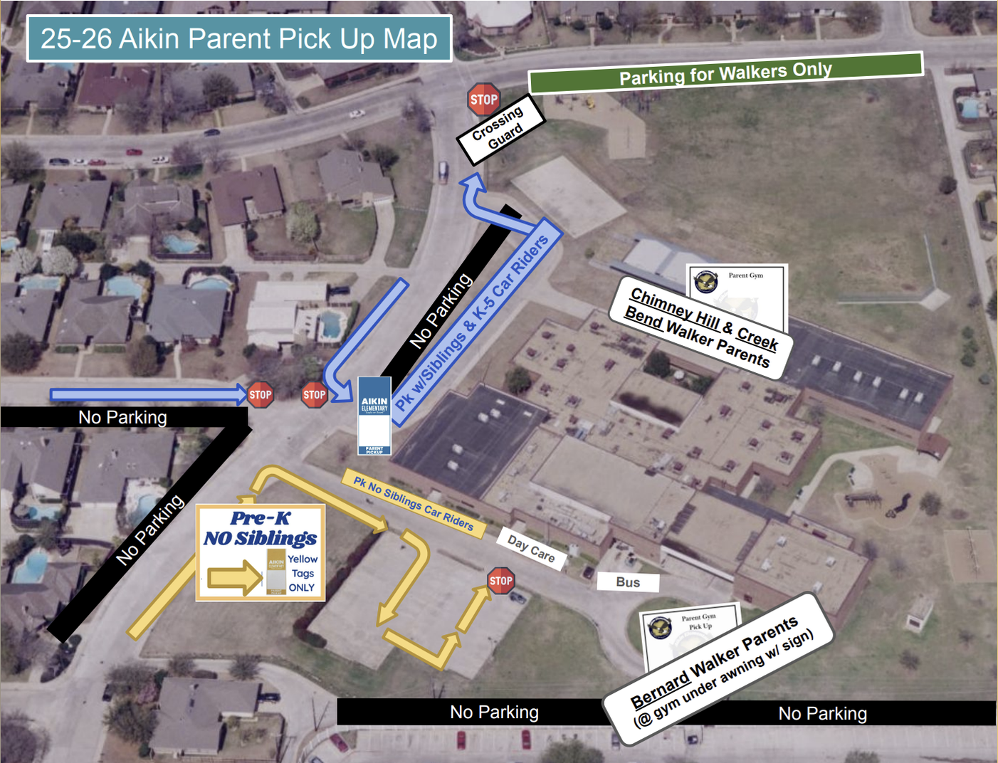Arrival and Dismissal Map