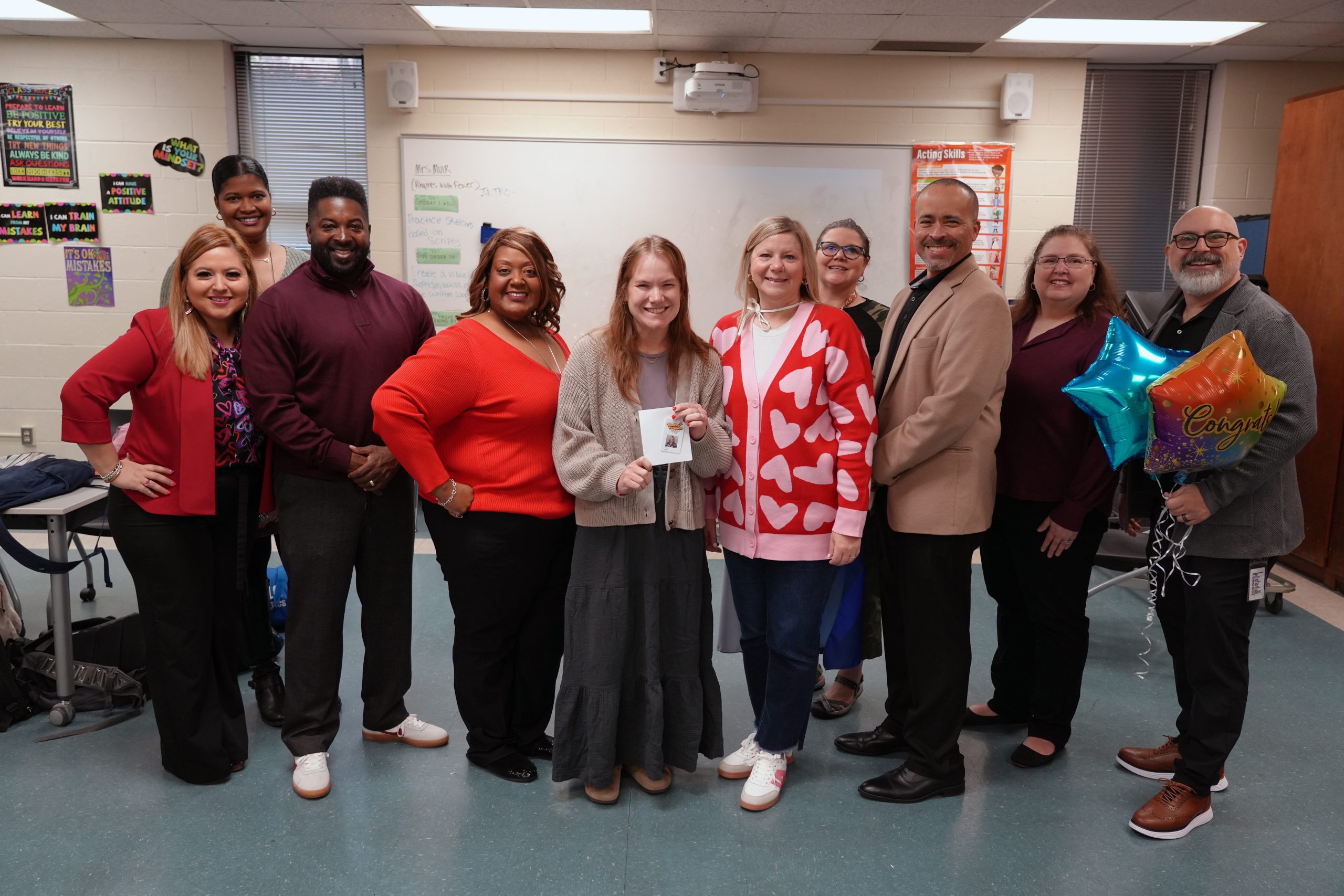 Sara Muir, Apollo Junior High