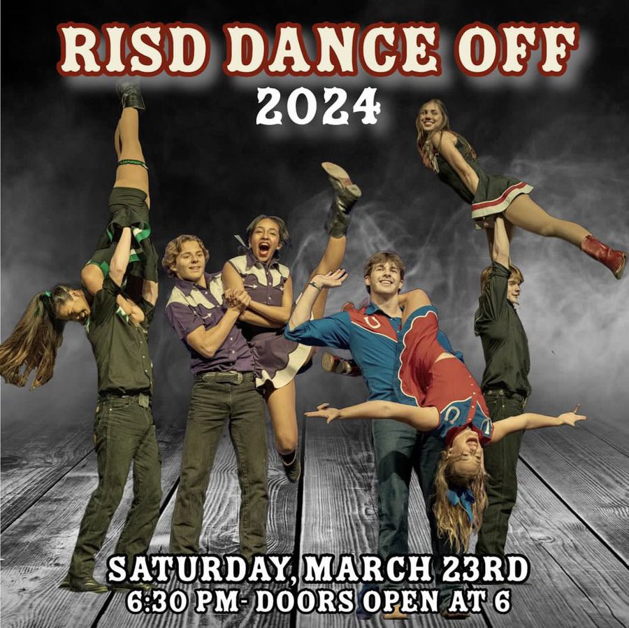 RISD DANCE OFF - 2024. Saturday, March 23rd - 6:30 pm. Doors Open at 6 pm