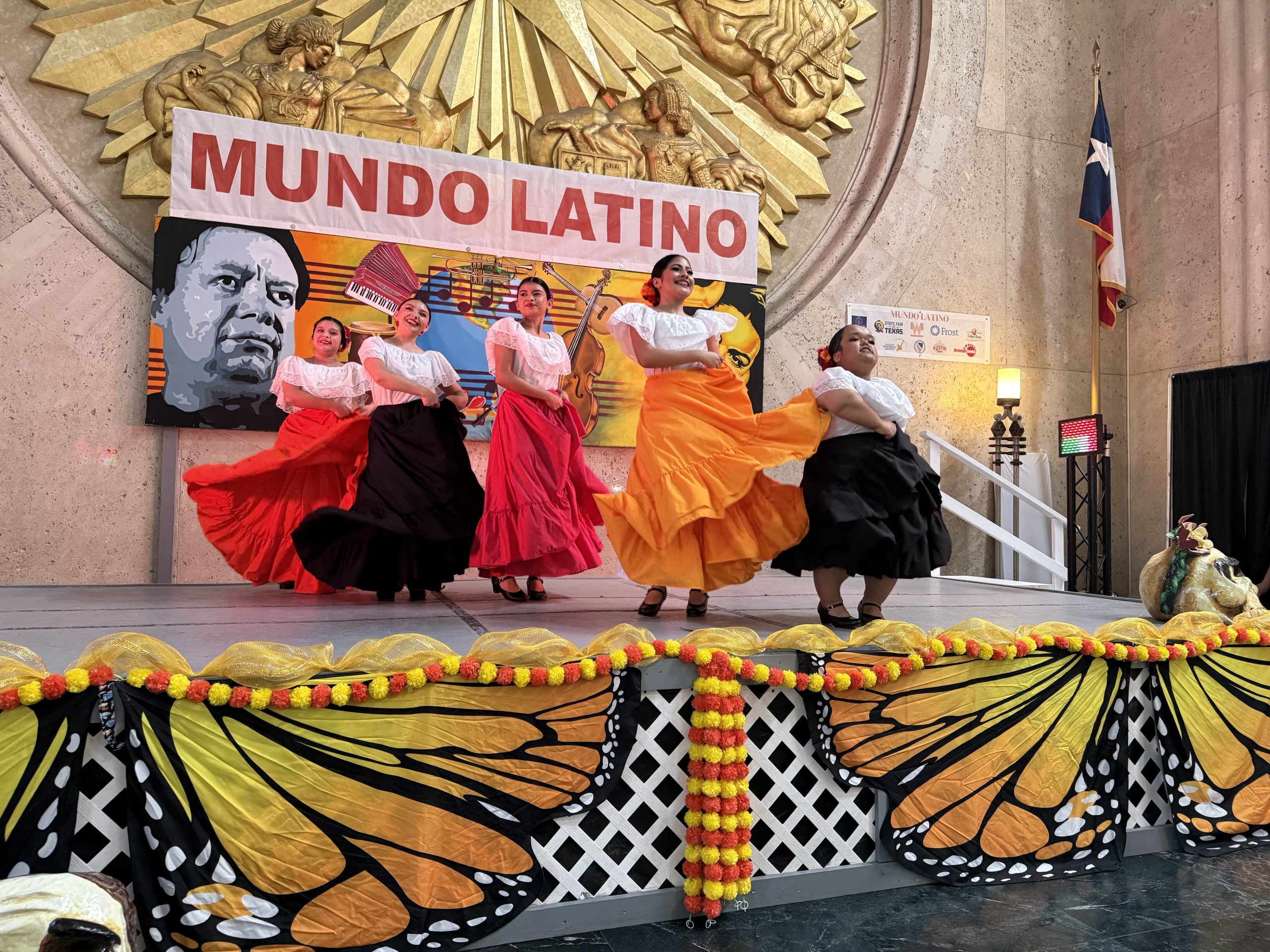 Students performing at the State Fair of Texas