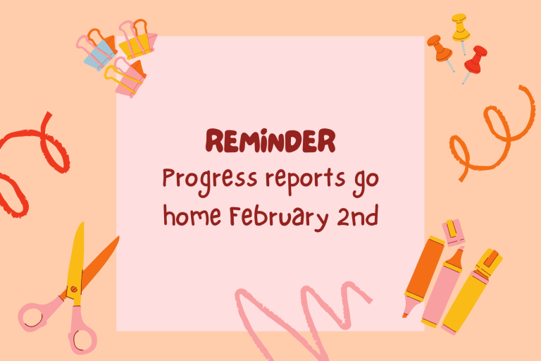 Progress Report Reminder Image