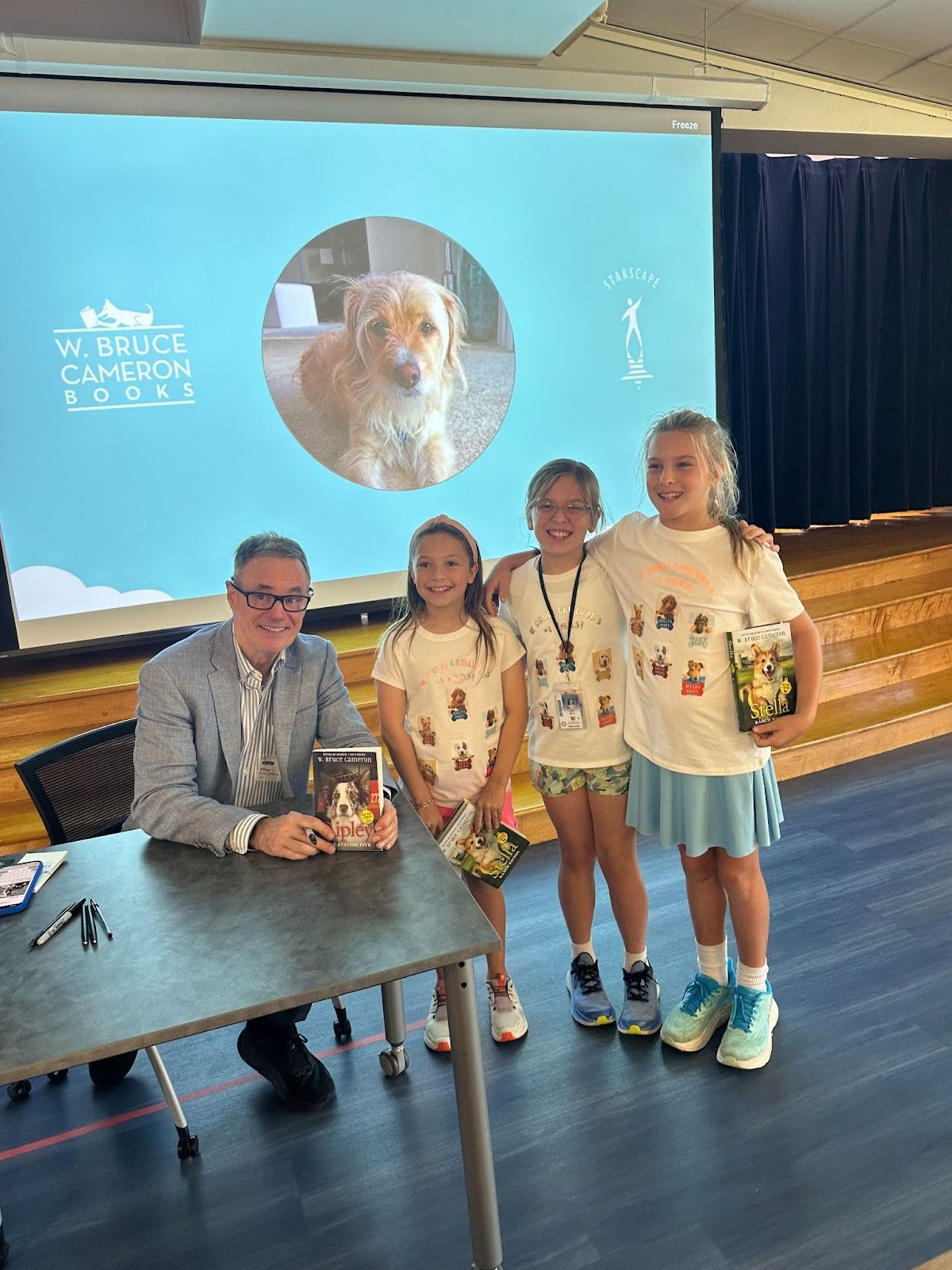 Author Visit with W. Bruce Cameron