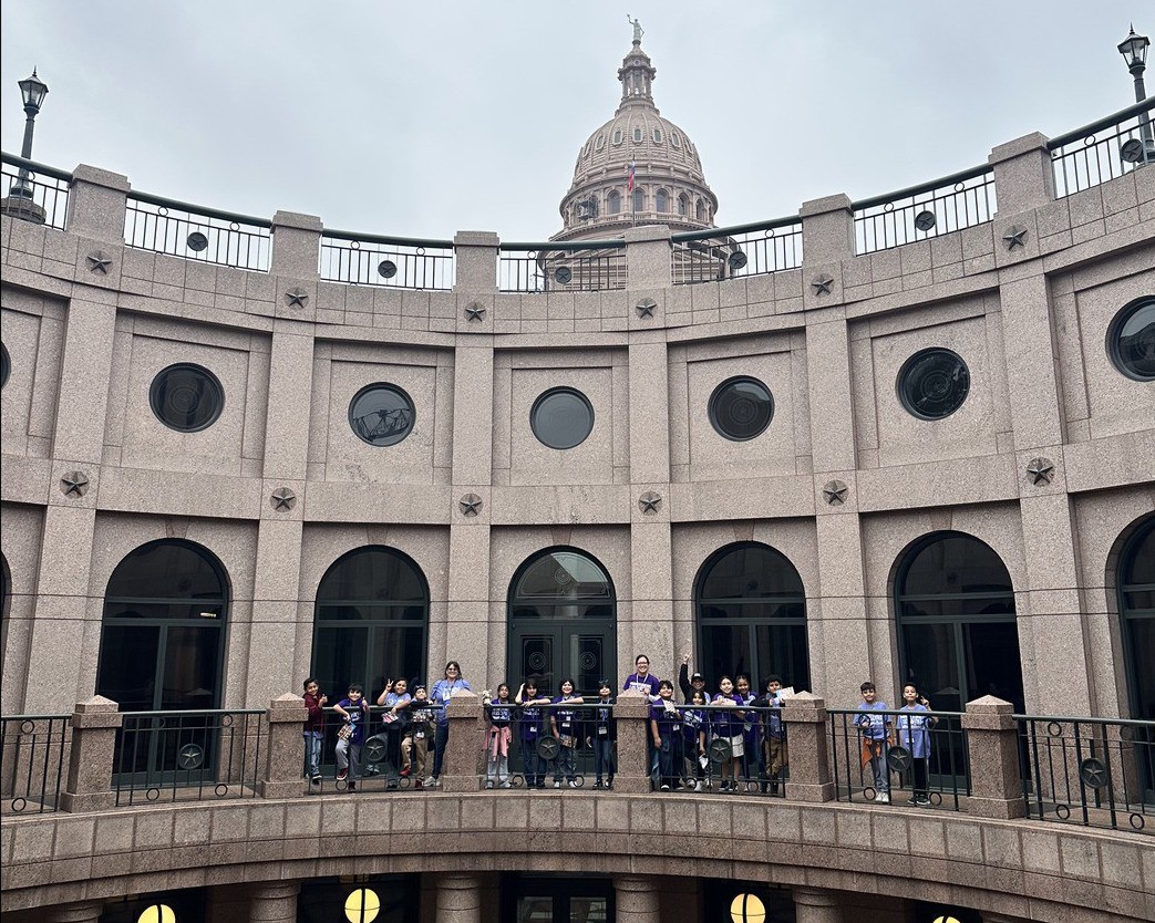 Carolyn Bukhair ES 4th Graders take Discover Texas Field Trip