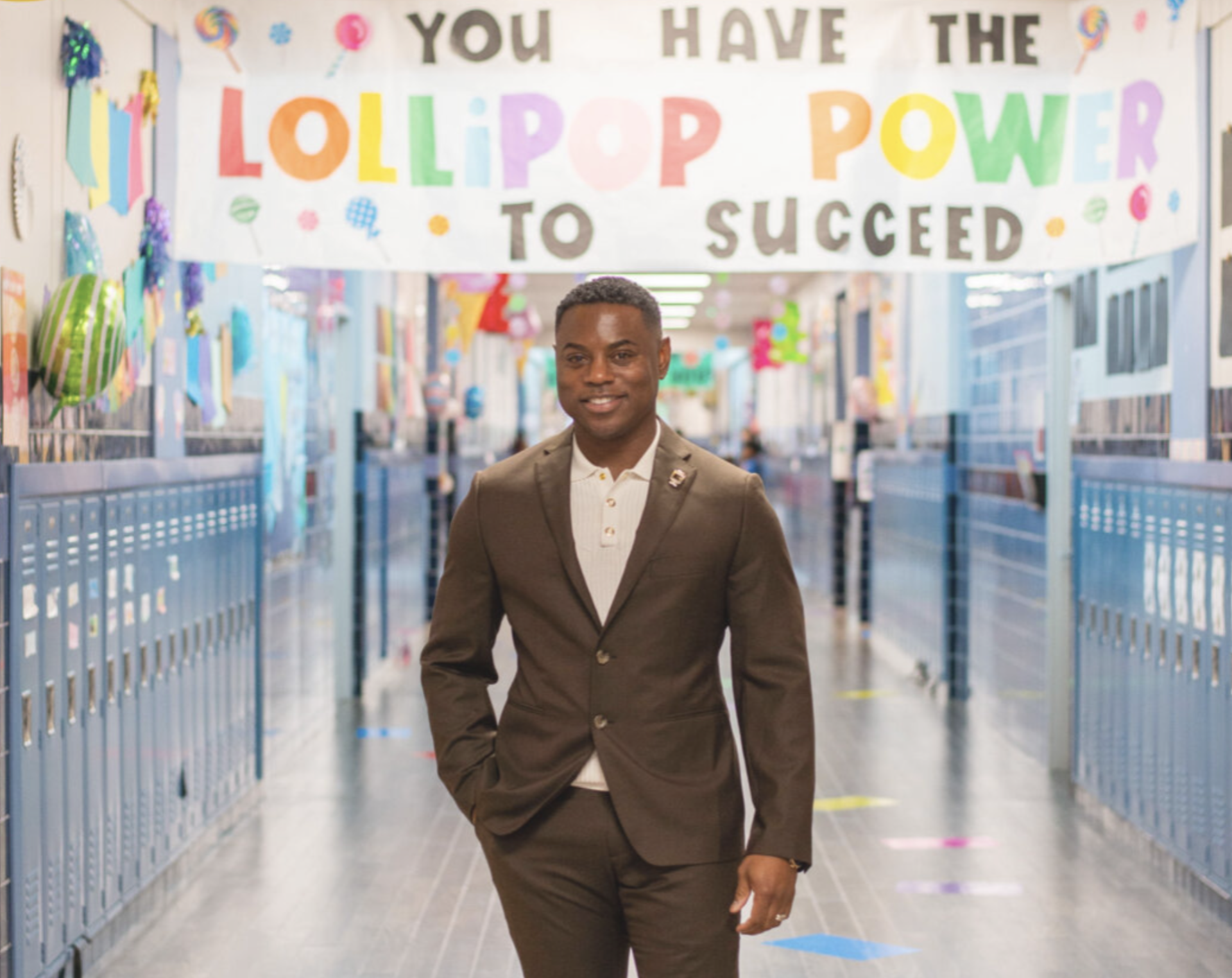 This is a picture of Principal, Mr. Goree-Watkins