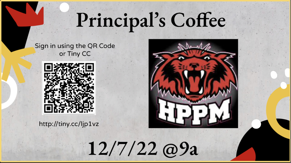 Coffee with The Principal