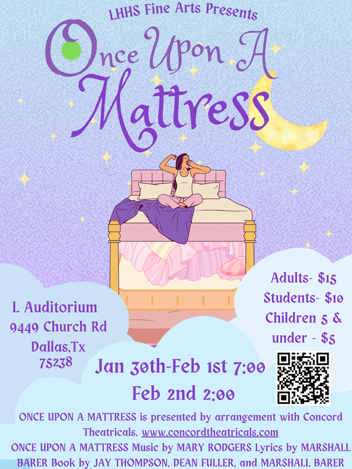 Once Upon a Mattress Flyer