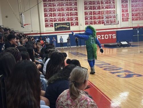 Champ visits Liberty