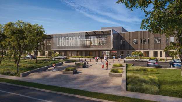 Future Liberty Middle School Mockup