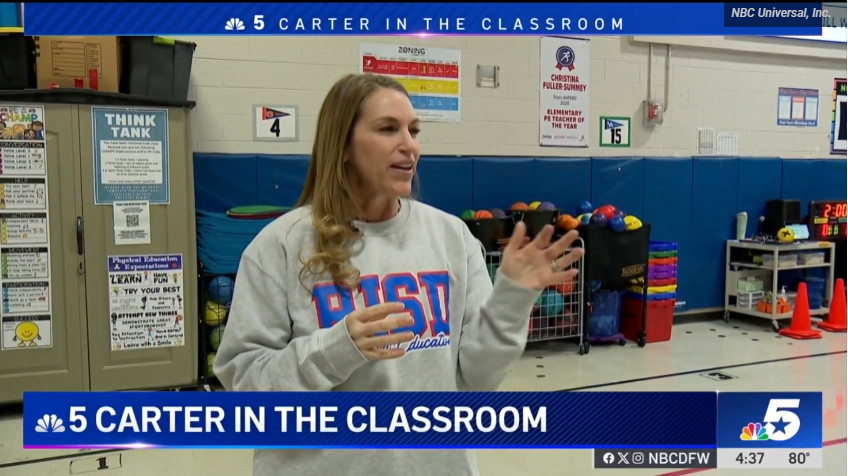 Carter in the Classroom