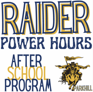 Raider Power Hour After School Program Logo