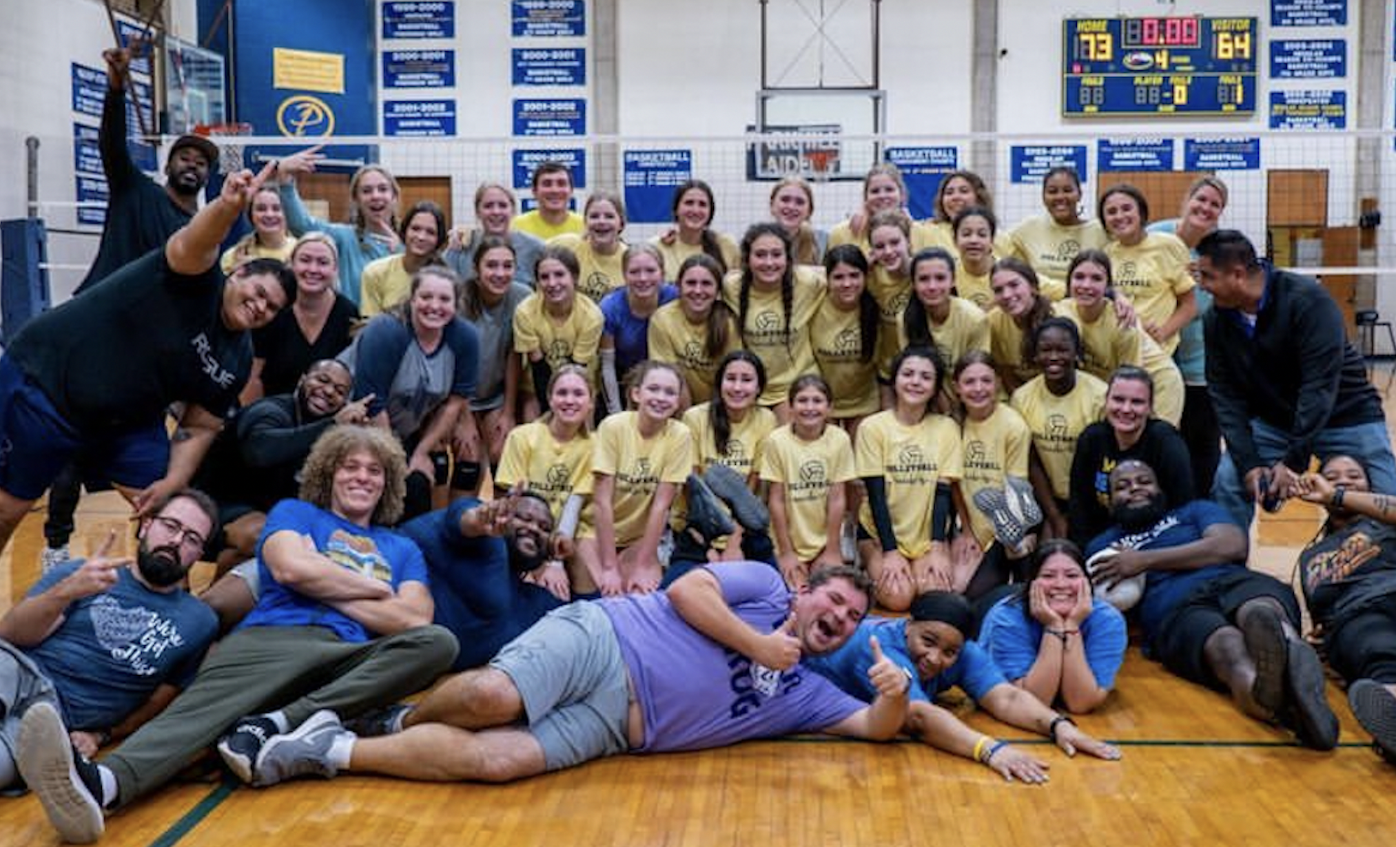 Faculty vs. Student Volleyball Game 2022