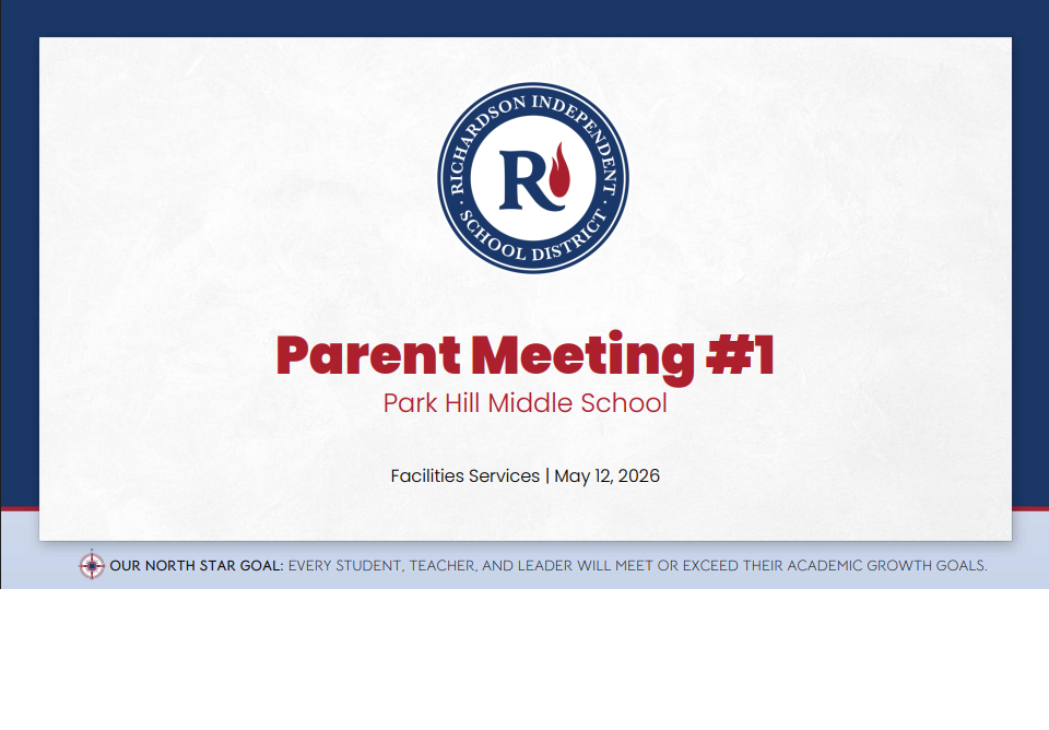 Parkhill MS Meeting #1