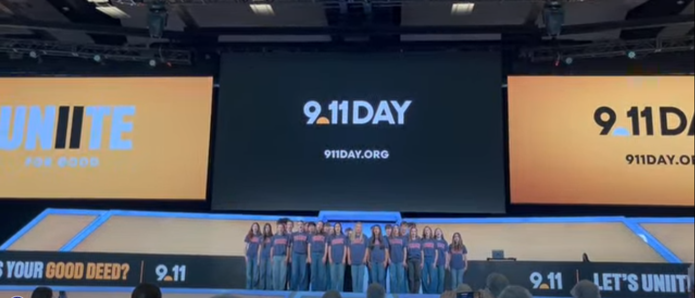 Forte Choir at 9.11 Service Day