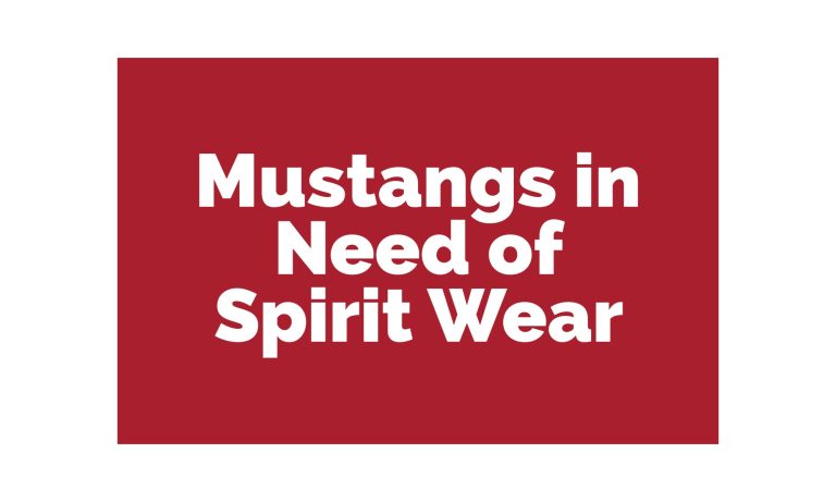 Mustangs in Need of Spirit Wear