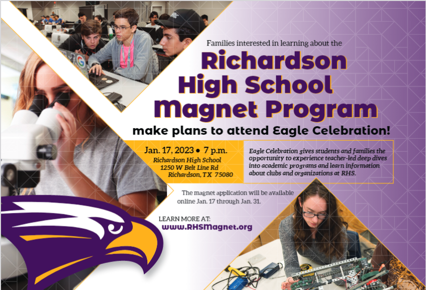 RHS Magnet School Magnet Program Eagle Celebration Image