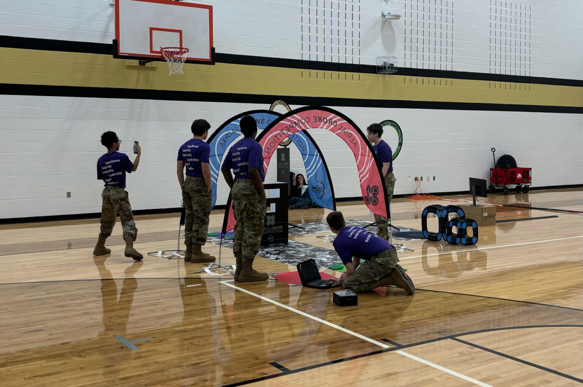 Fighting Eagles JROTC Drone team make Nationals