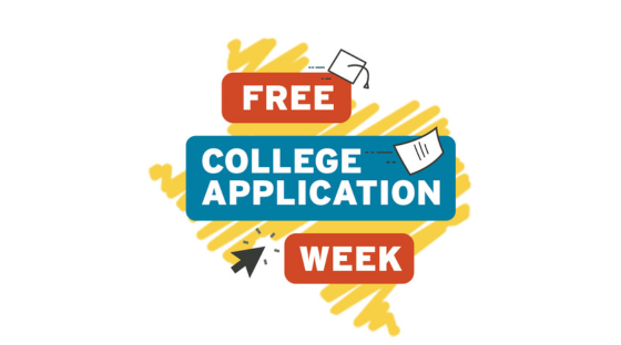 Free College Application Week Graphic 2026