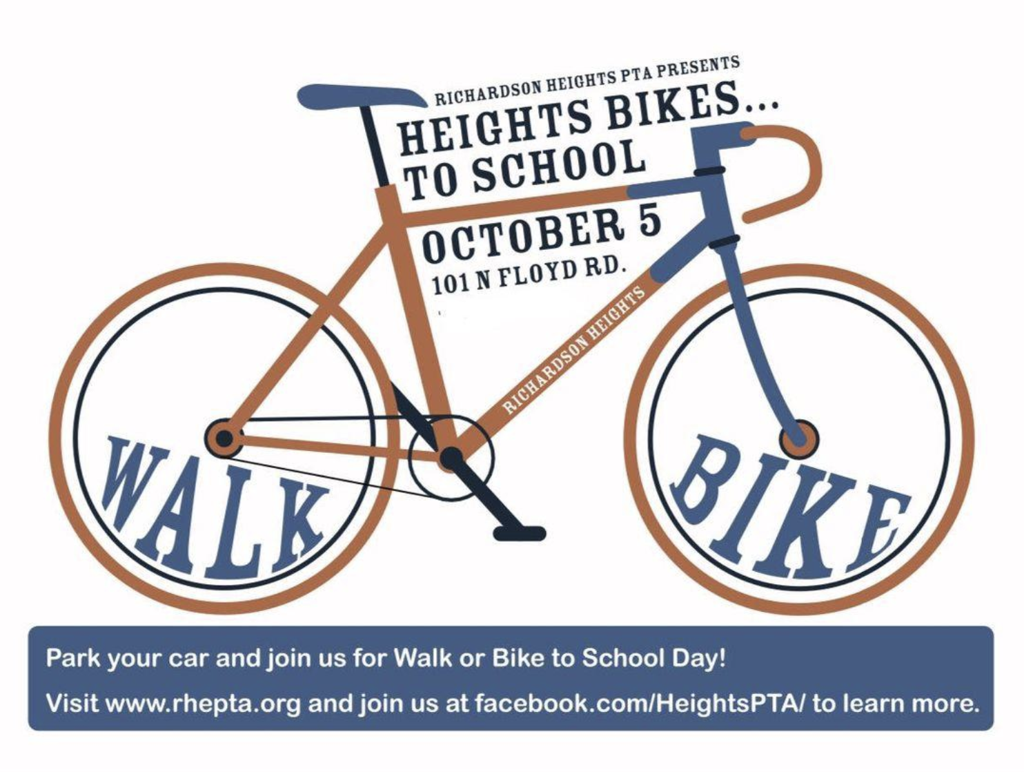 Walk/Bike to School Day Flyer 2022