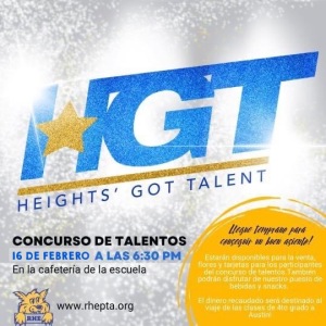 Heights' Got Talent Spanish Flyer 