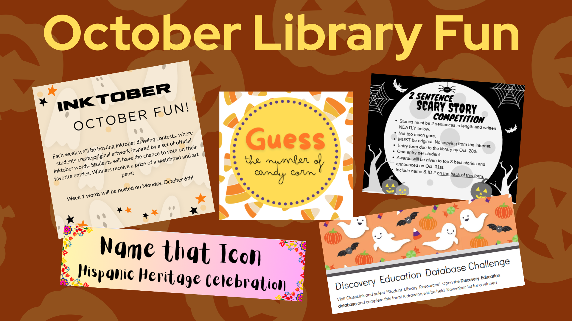 October Library Fun