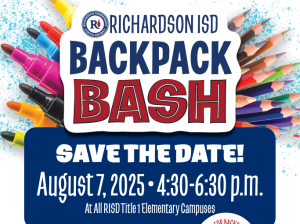 Backpack Bash Save the Date Aug 7