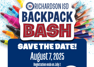 Save the Date Backpack Bash