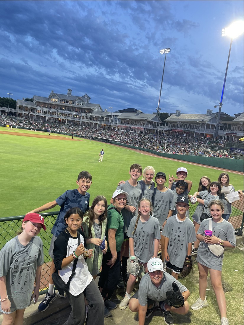 ⚾Last night was the start of a two week celebration of our 6th grade leaders of SCE. They enjoyed an evening at the Rough Riders game with their families, a long standing tradition.