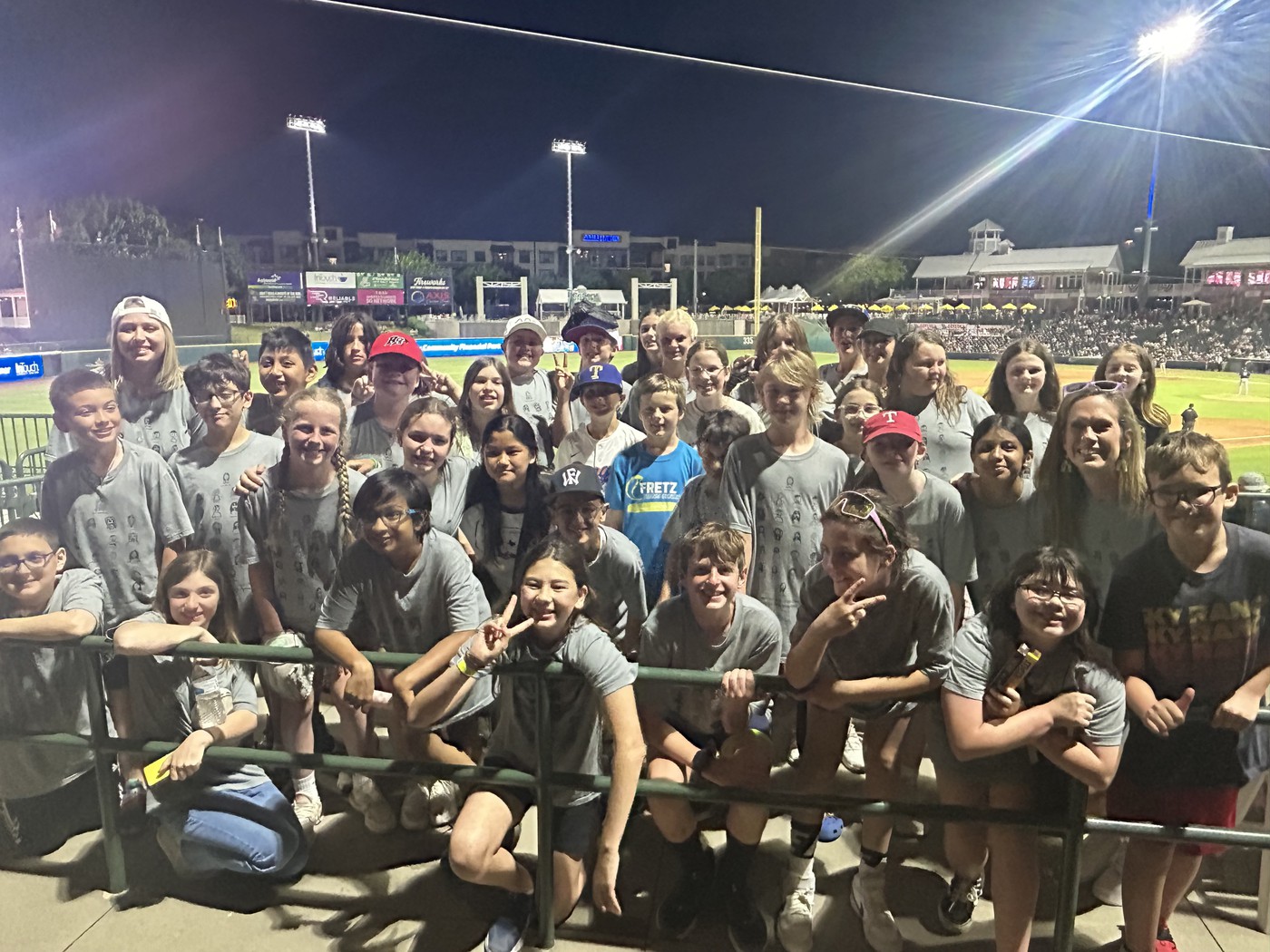 ⚾Last night was the start of a two week celebration of our 6th grade leaders of SCE. They enjoyed an evening at the Rough Riders game with their families, a long standing tradition.