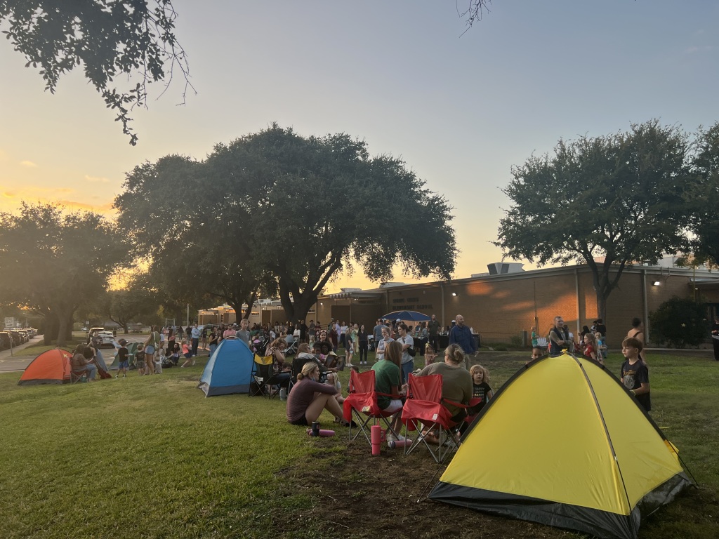 Reading Under the Stars Photo