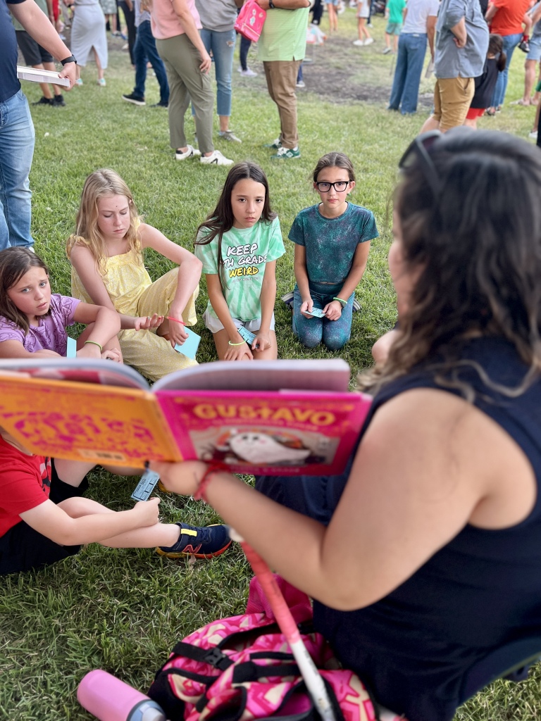 Reading Under the Stars Photo