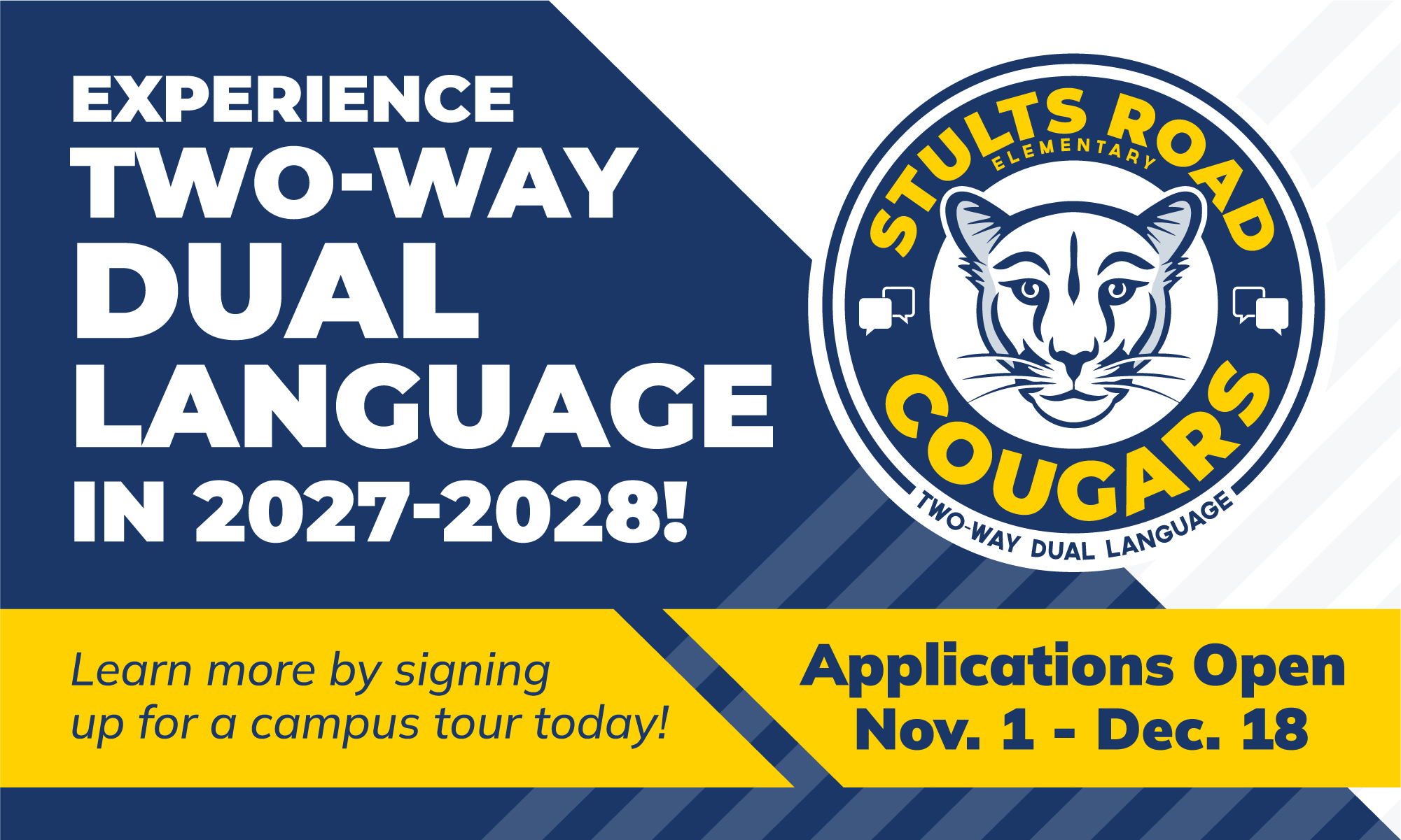 Stults Applications Open Nov. 1 - Dec. 18