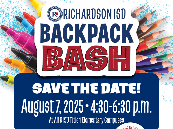 Backpack Bash Save the Date Aug 7