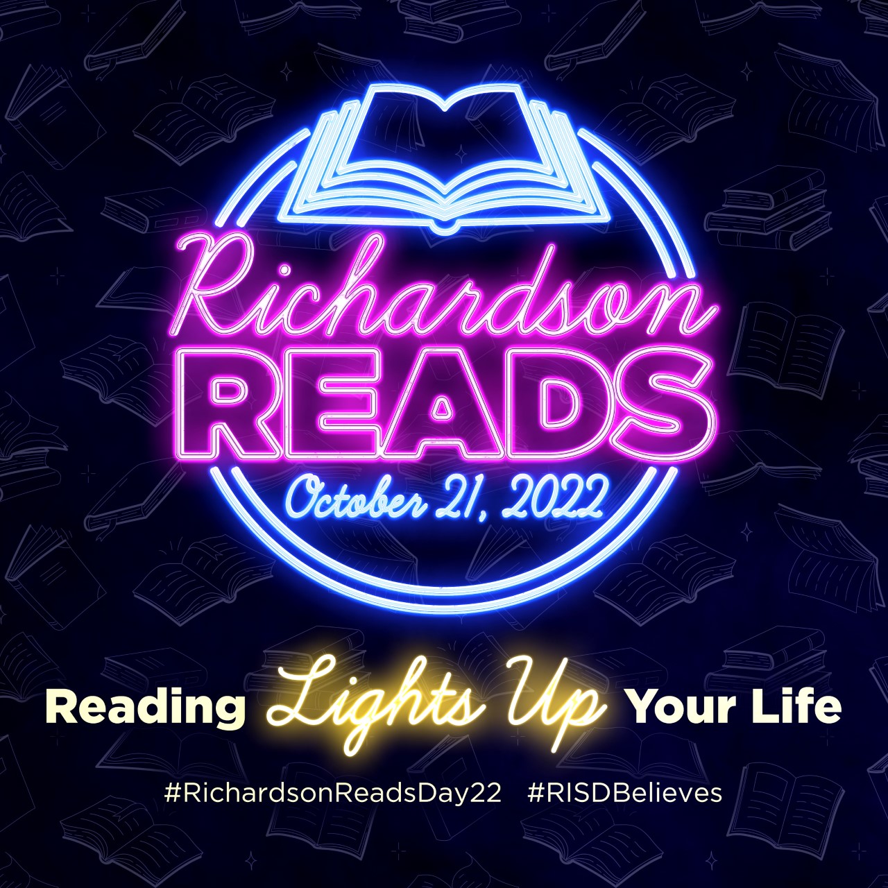 Richardson Reads October 21, 2022 Reading Lights Up Your Life #RichardsonReadsDay22 #RISDBelieves