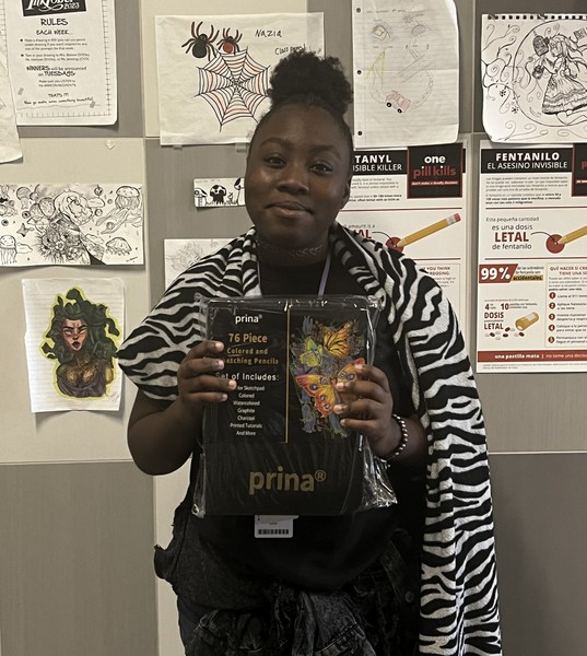 Ka'marria Garman wins the FMJH Inktober Contest!