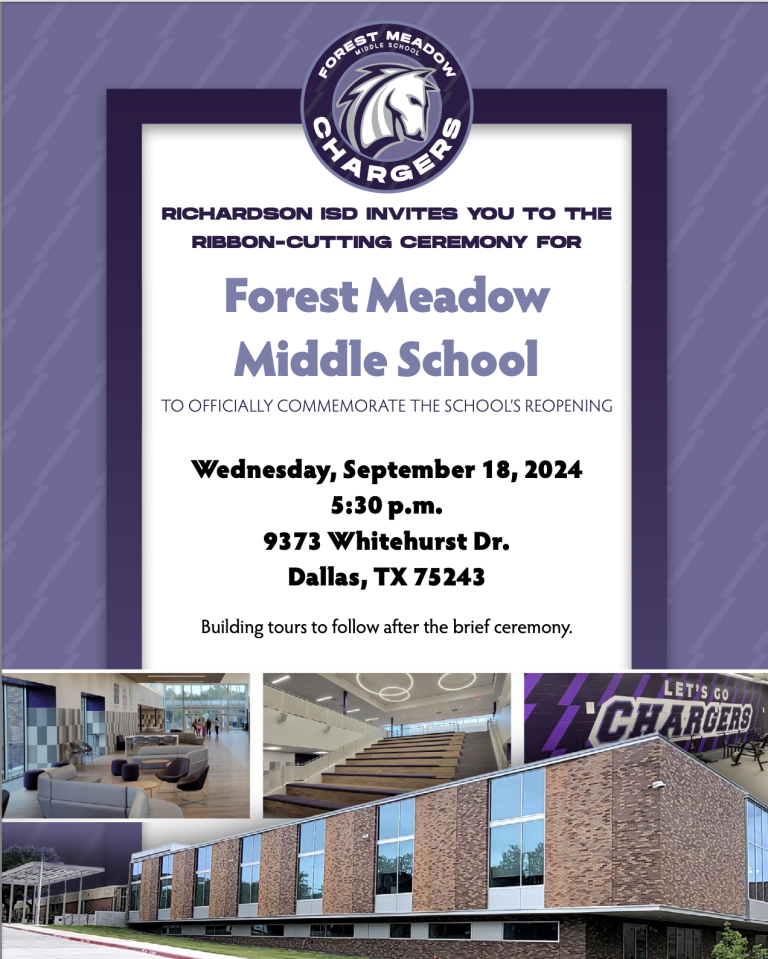 Forest Meadow Middle School Ribbon Cutting Ceremony