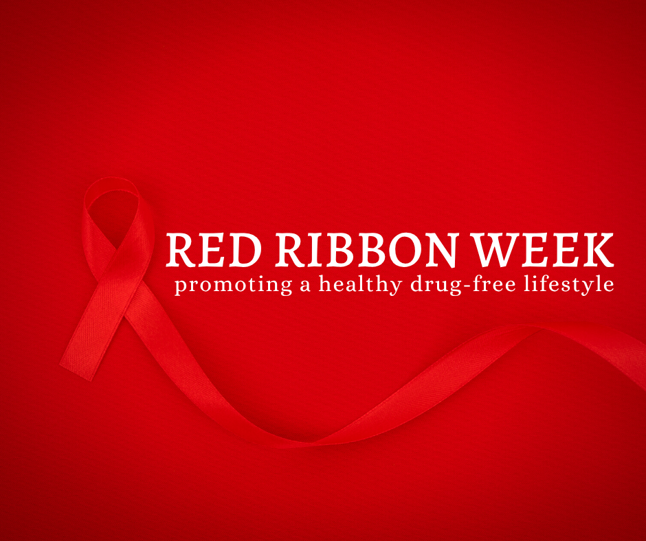 Red Ribbon Week, promoting a healthy drug-free lifestyle