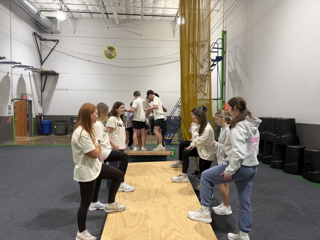 Group of students together on Collaboration Day.