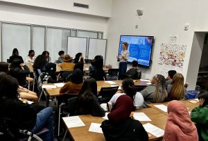 Students in the health science pathway prepare for high school!