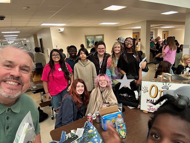 Students at Jr. Vase