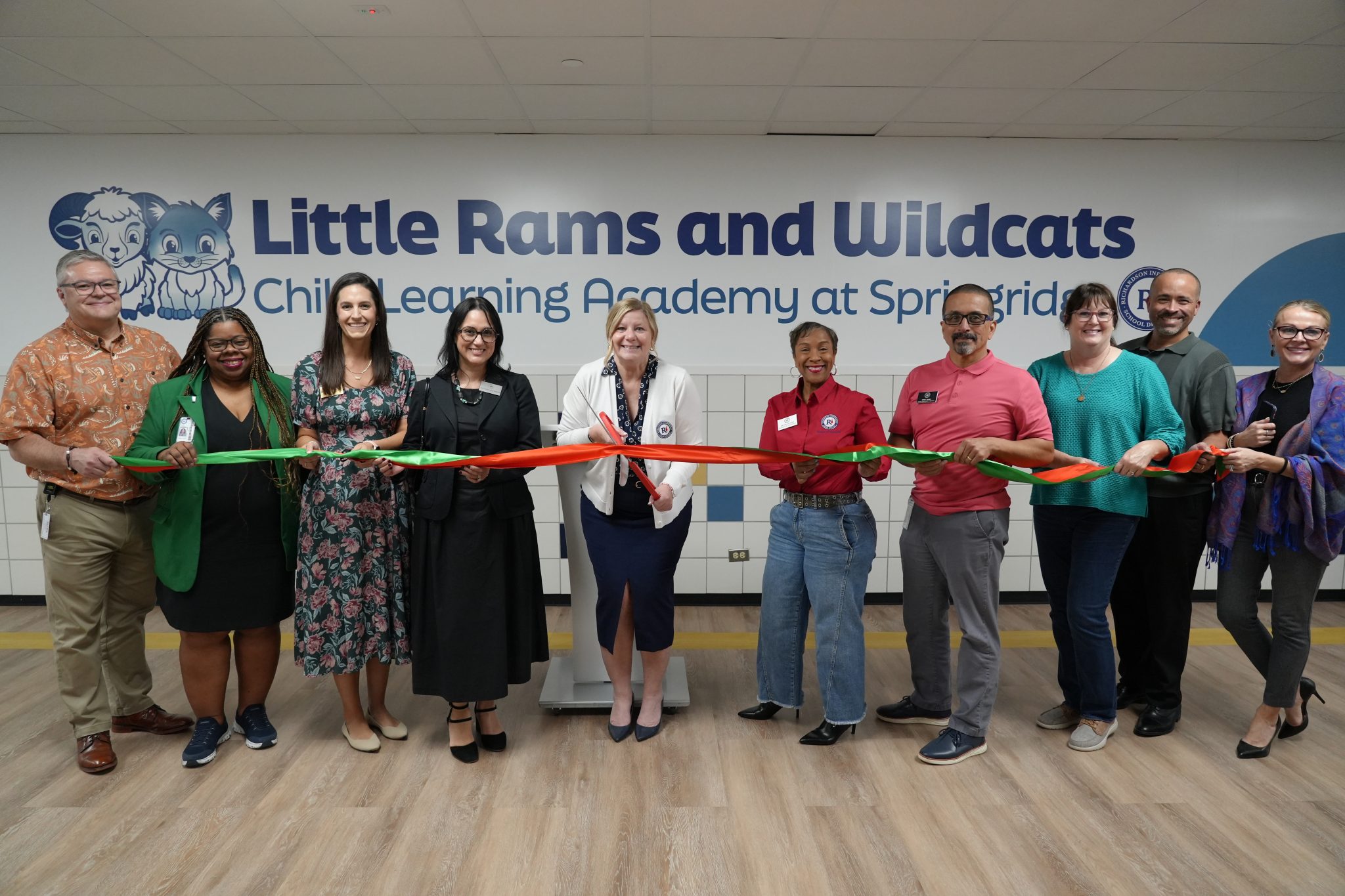 Little Rams and Wildcats Child Learning Academy Ribbon Cutting