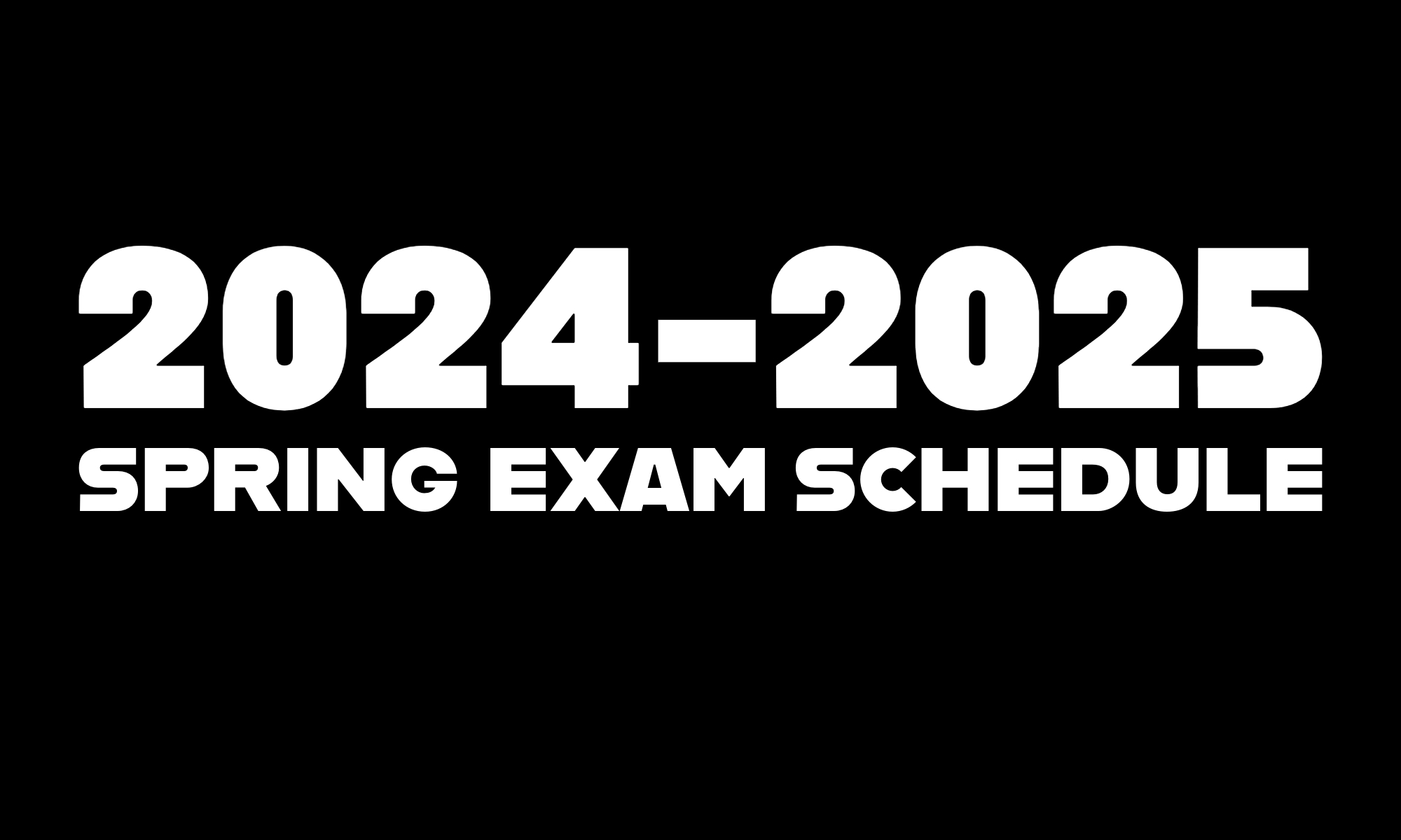 TMSSA Spring Exam Schedule Featured Image